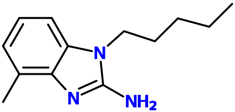 (image for) MC007875 4-Methyl-1-pentyl-1H-benzimidazol-2-amine